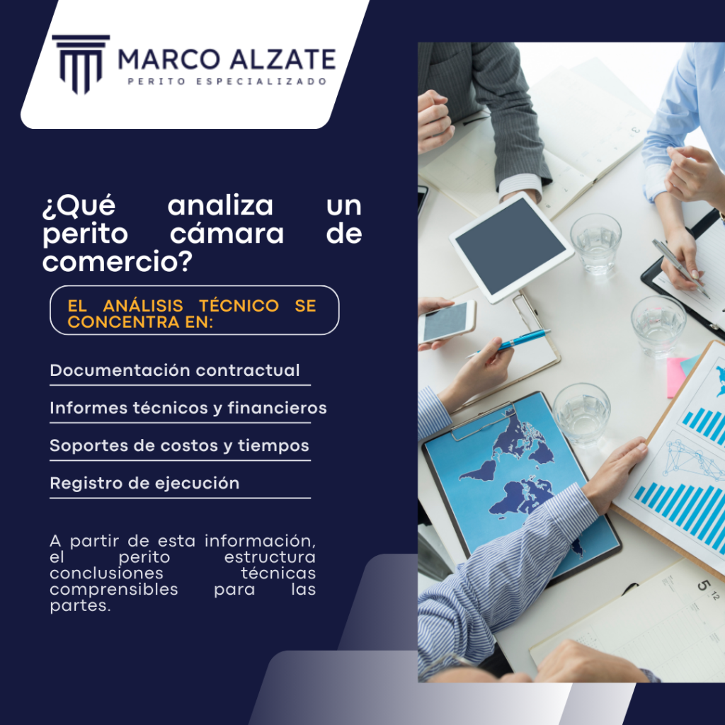 Perito Cámara de Comercio
Cámara de Comercio
Dictamen pericial