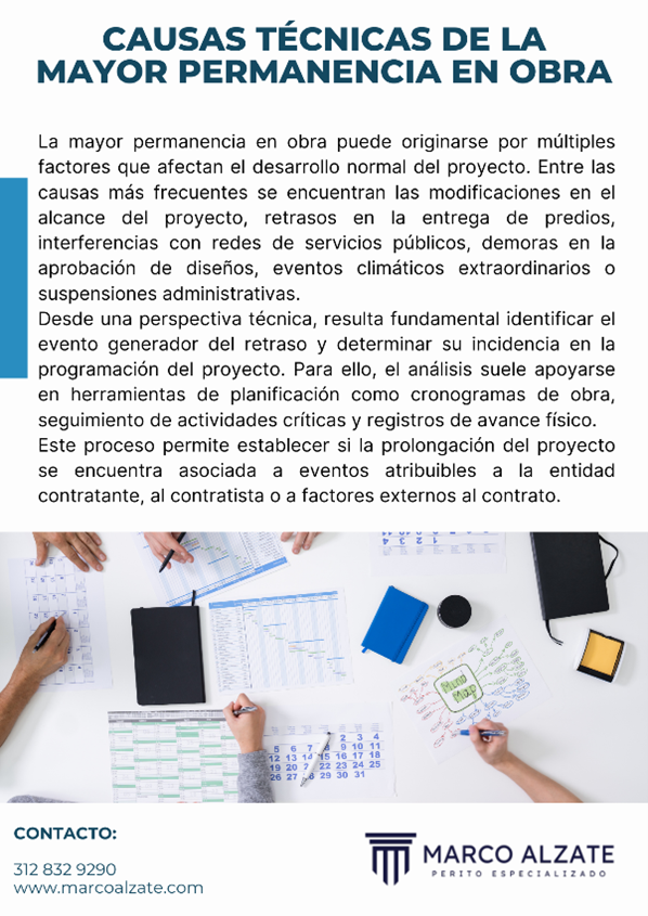 Mayor permanencia en obra