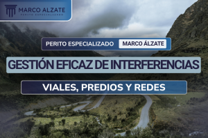 estión de interferencias viales constituye un componente esencial dentro de la planificación y ejecución de proyectos de infraestructura vial, debido a que la materialización de una obra no depende exclusivamente del diseño geométrico o estructural de la vía