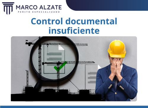 Planos desactualizados, instrucciones verbales, versiones contradictorias y actas incompletas afectan la trazabilidad